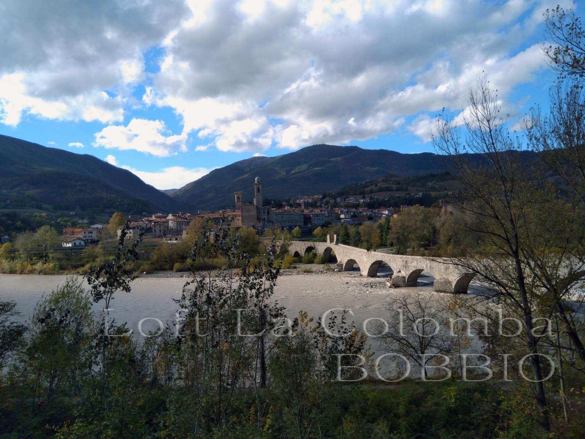 Ferienwohnung Loft La Colomba Bobbio Exterior foto